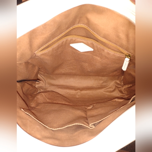 Fossil leather Madison coconut tote bag - Picture 6 of 9